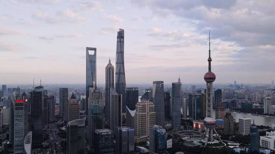 上海航拍建筑风光