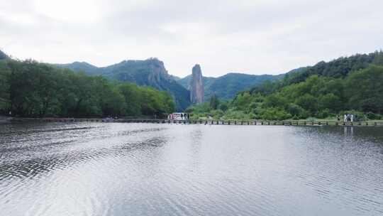 山水江南丽水仙都