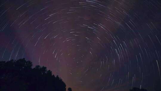 星轨 星空视频素材模板下载