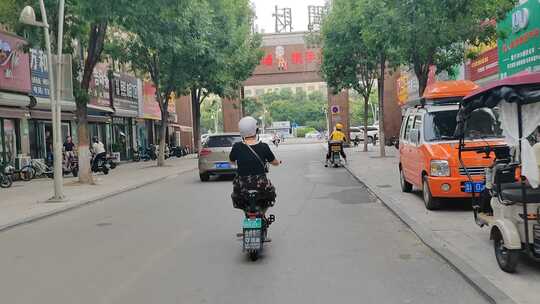 沿途街景主观视角视野