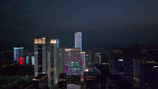 杭州未来科技城夜景