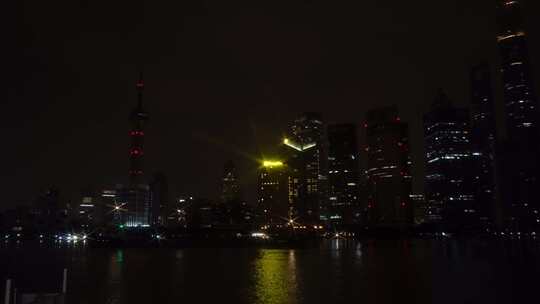 上海 夜景 陆家嘴 外滩 东方明珠 城市风光