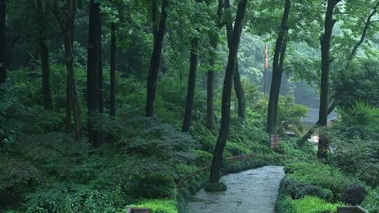 杭州飞来峰永福寺禅院风景