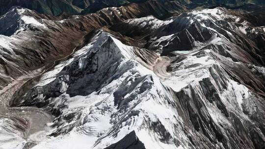 喜马拉雅山脉环绕视角视频素材模板下载