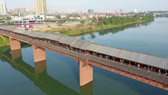 衡阳城市自然风光东洲岛