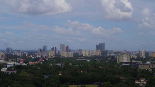 非洲坦桑尼亚色非洲马赛人穿传统服装跳舞唱歌