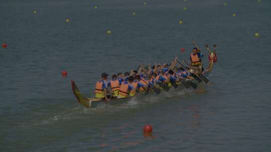 龙舟比赛队伍龙舟端午节