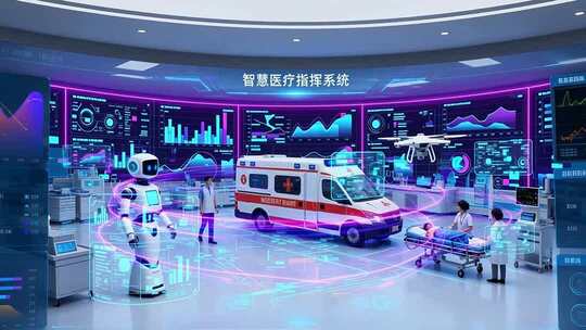智慧医疗指挥系统场景