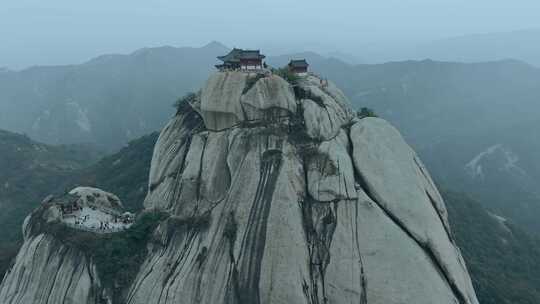 航拍驻马店泌阳铜山风景区