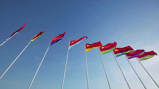 解放军军旗军种兵种旗帜大全