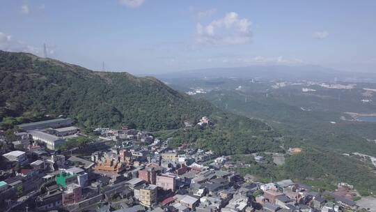 台湾九份，建在山上的村庄