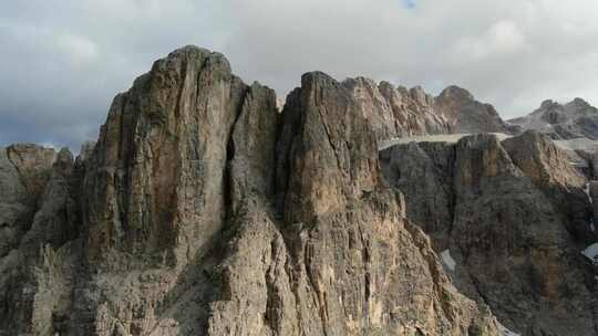 山，风景，白云石，山脊