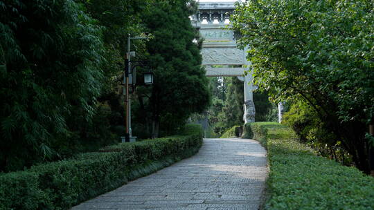 武汉武昌区黄鹤楼公园风景