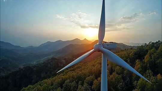 新能源风能光伏太阳能风力发电化工厂ai素