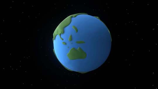 3D地球动画