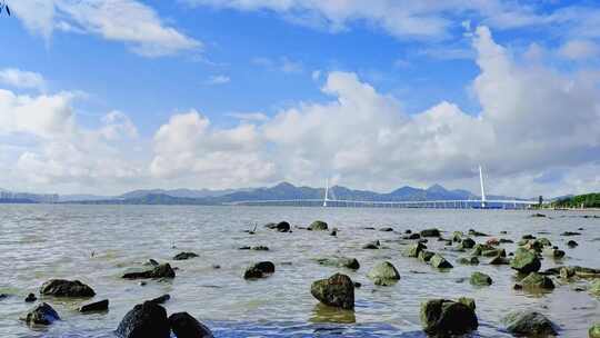 深圳南山区深圳湾公园延时视频