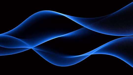 蓝色动感线条抽象背景素材