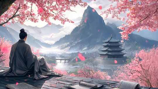 冥想古风意境：凡人修仙禅意生活东方意境