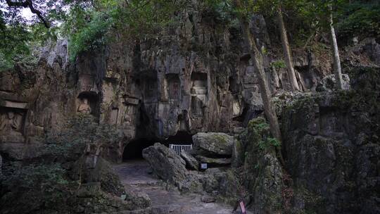 杭州灵隐寺一线天