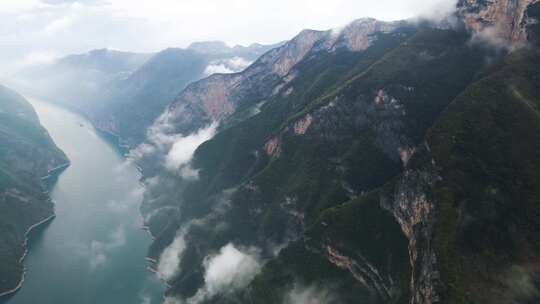 祖国山河美景 壮丽自然风景航拍