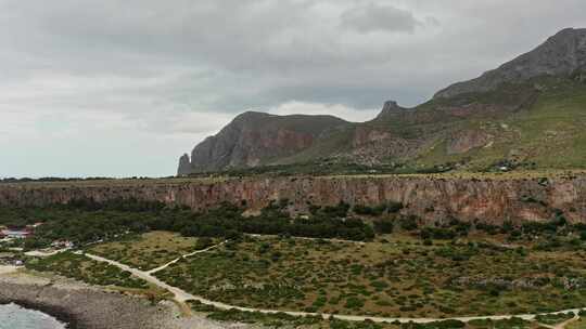 San Vito Lo Capo，山谷，