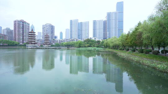 武汉汉口宝岛公园风景