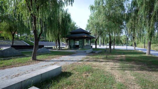 武汉江岸区汉口江滩风景