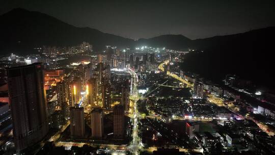 深圳盐田港夜景