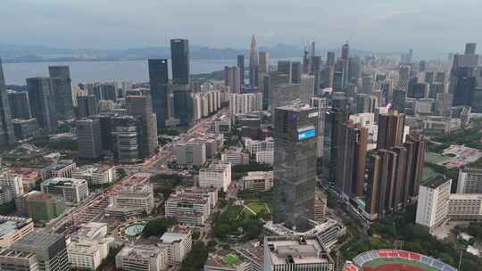 深圳南山区软件产业园 地标景色