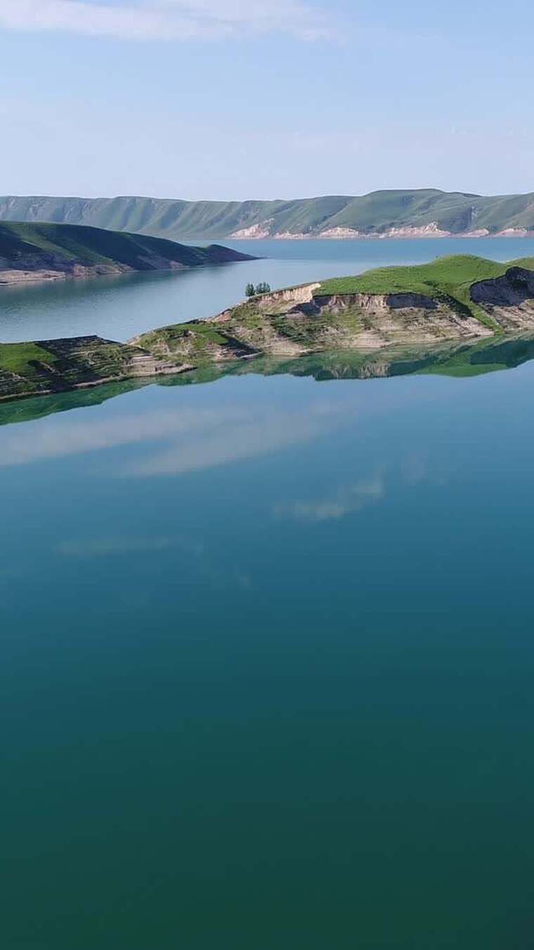 【竖屏】新疆伊犁吉林台水库