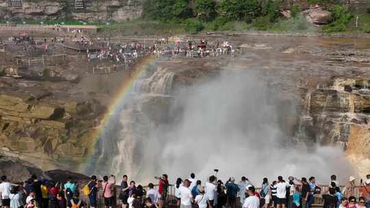 黄河黄河壶口瀑布江河山河河流奔腾河流长江