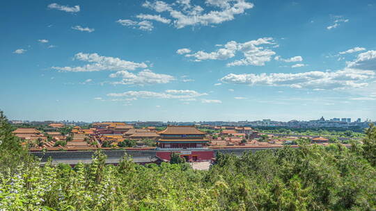 【8k】北京中轴线 故宫博物院 古都风采延时