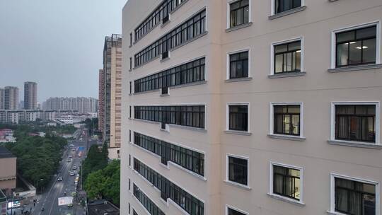 上海六院住院部视频素材模板下载