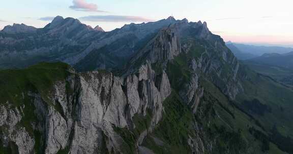 Altenalp Turm，山脉，无人机