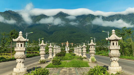 云南大理崇圣寺三塔