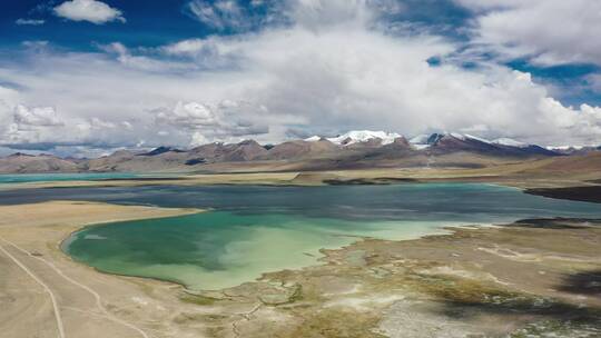 原创 西藏阿里仁青休布措湖泊自然风光延时