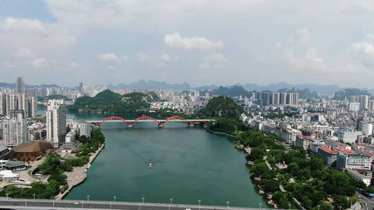 合集广西柳州城市风光4K航拍
