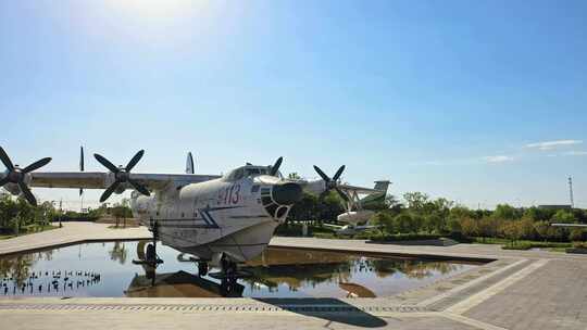 【航拍】荆门爱飞客航空小镇视频素材模板下载