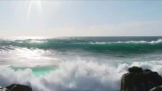 壮阔海景与礁石的碰撞合集