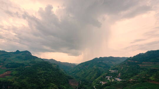 暴雨过境