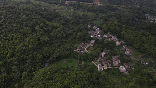 钦州浦北山村航拍