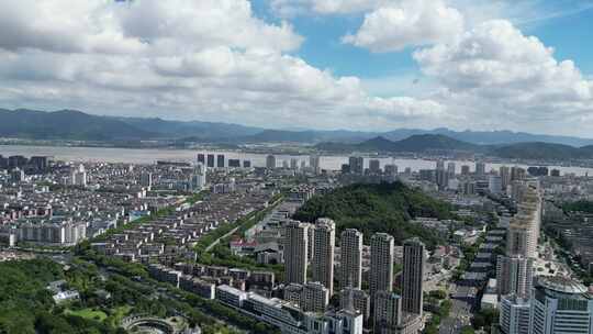 航拍台州宣传片台州天际线台州大景