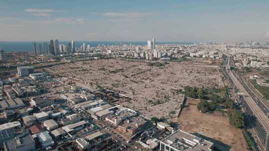 特拉维夫南部公墓——以色列最大的公墓——027号高空推进