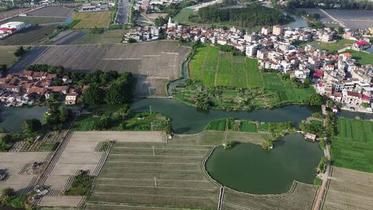 航拍莆田涵江4K实拍视频