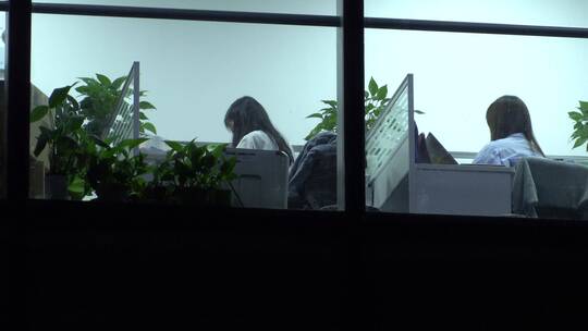 上班 夜班 996 打工人 企业 工作