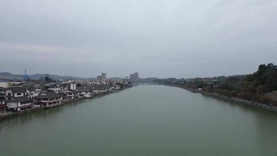 罗江廊桥、城市水域、古色古韵