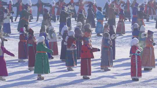 喜迎十四冬内蒙古第二十届冰雪那达慕开幕式