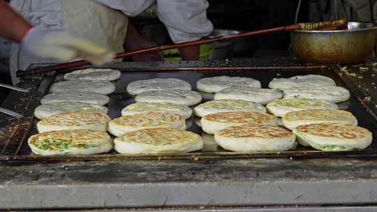 街头小吃烤饼视频素材模板下载