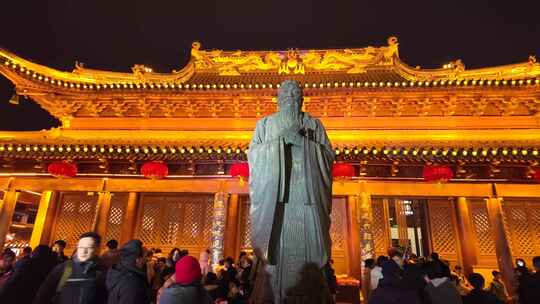 2025南京夫子庙会夜景  灯展