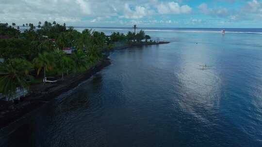 皮划艇Teahupoo Tahiti法属